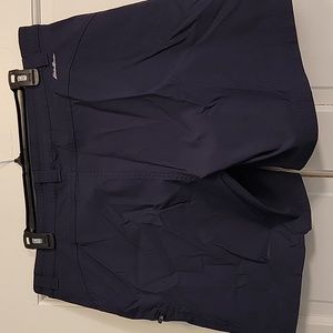 Eddie bauer blue shorts size 14
